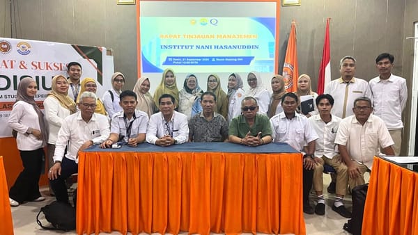 Rapat Tinjauan Manajemen Institut Nani Hasanuddin Bahas Pengembangan Institusi